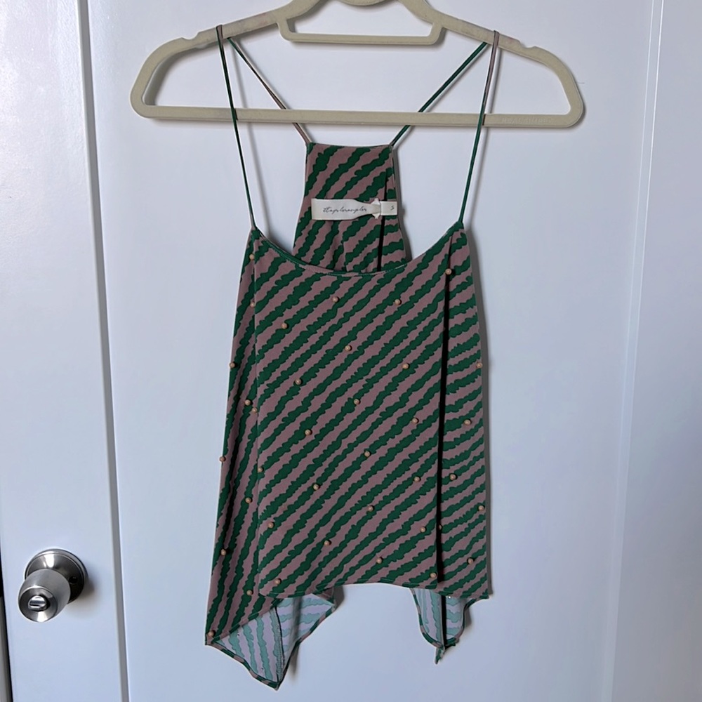 T-Bags LA flowy racerback top